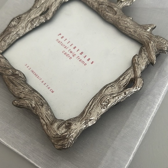 NWT Pottery Barn twig picture frame / hanging / ornament - Picture 3 of 3